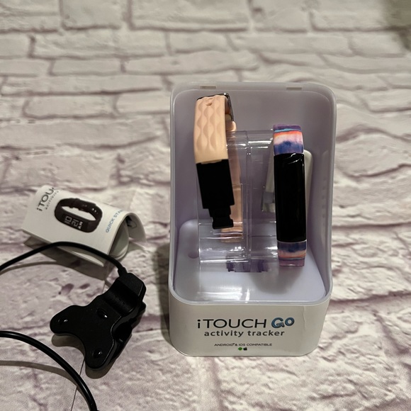 i TOUCH GO Activity Tracker peach & tie dye bands women and kids - Picture 7 of 8